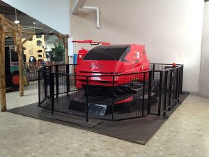 Simulateur de vol au Center Parcs Normandie