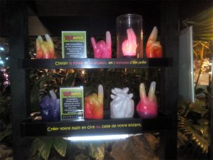 Main en cire , Center Parcs Normandie