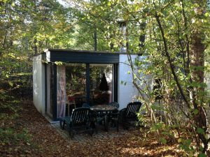 Terrasse cottage Center Parcs Normandie