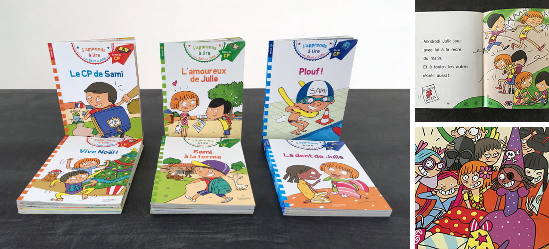 Livres La Collection De Livres Sami Et Julie Pour Le Cp Hachette Jooniz