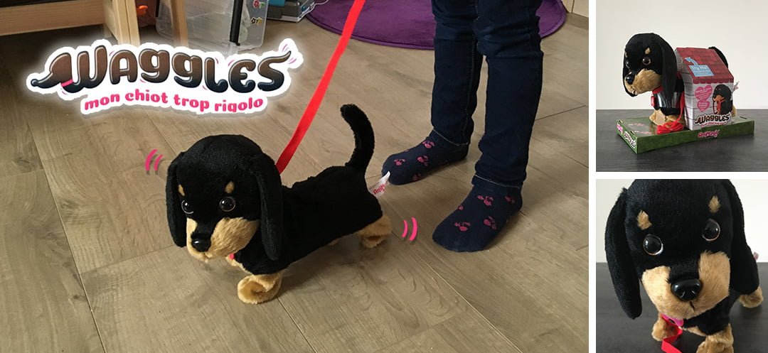 Acheter Jouet interactif en peluche pour chien Waggles