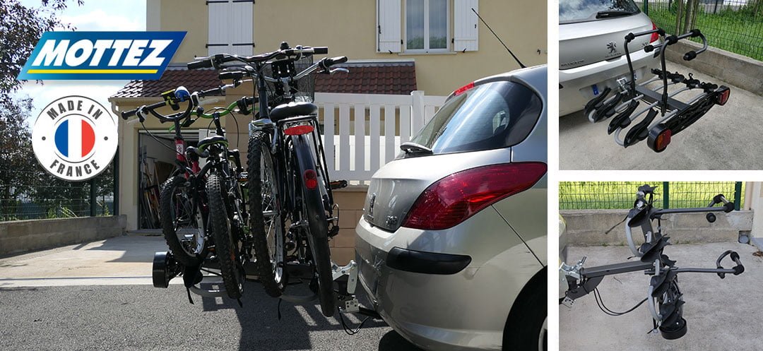 Porte vélos 4 vélos Mottez