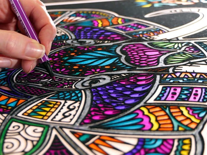 Coloriage en velours (Terciart) - Jooniz