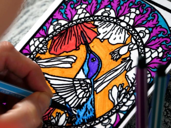 Coloriage en velours (Terciart) - Jooniz