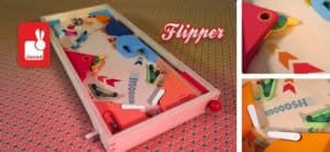 flipper en bois Janod