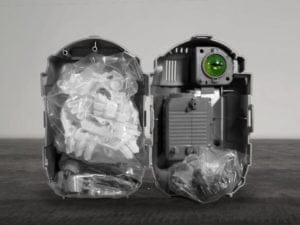 méga biopod dans sa capsule