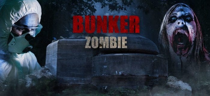 Escape game bunker zombie
