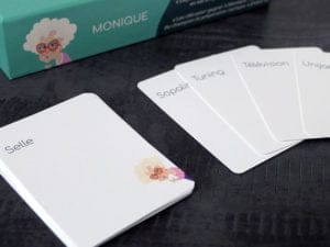 Monique jeu de société jeu d'ambiance