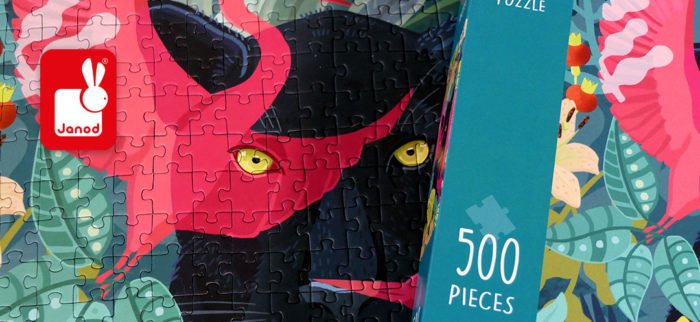 Puzzle Panthère Mystique 500 pièces Janod