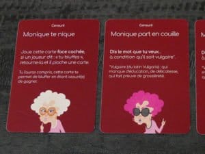jeu d'ambiance ado adulte Monique
