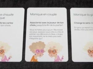 jeu d'ambiance soirée Monique