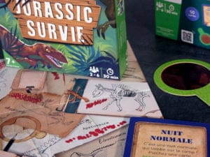 Jeu de société Jurassic Survie Janod