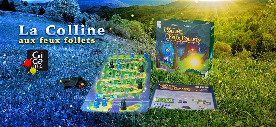 Jeu de société : La colline aux feux follets (Gigamic) - Jooniz