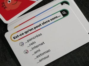 Jeu d'ambiance carte mes amis sont