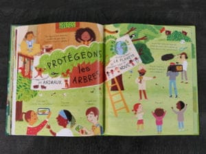 Livre sur les arbres Usborne