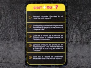 Jeu d'Ambiance soirée Insolito