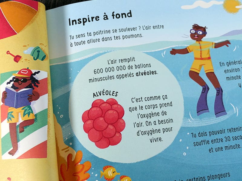 Mon livre de faits étonnants sur le corps humain Usborne test