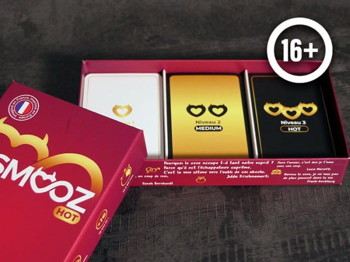 Avis OSMOOZ couples: le jeu de cartes pour une soirée câline