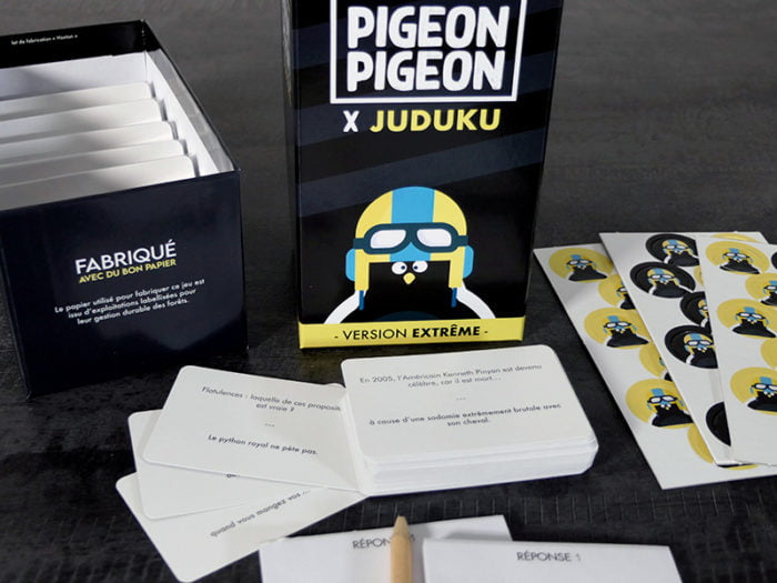 Pigeon Pigeon x Juduku - Jeu d'Ambiance - Acheter sur