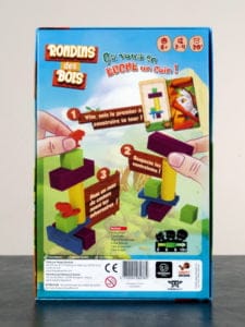 Jeu d'habileté en bois Rondins des Bois