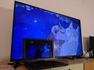 Lecteur DVD portable branchement tv Yoton