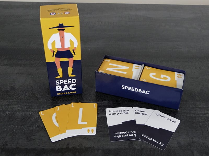 Speed Bac c'est un jeu de société délirant, rapide & intelligent