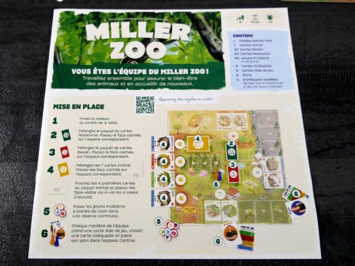 Jeu de Zoo Miller Zoo