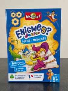 Jeu de société Bioviva énigmes contes et merveilles