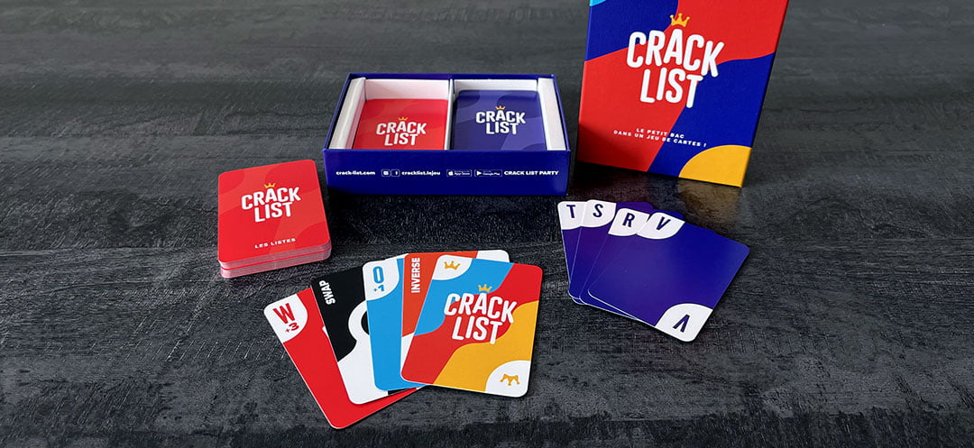 Crack List, jeu de société Yaqua Studio | Jeupetille
