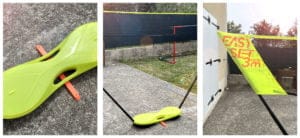 Pack Badminton Easy Set 3 m