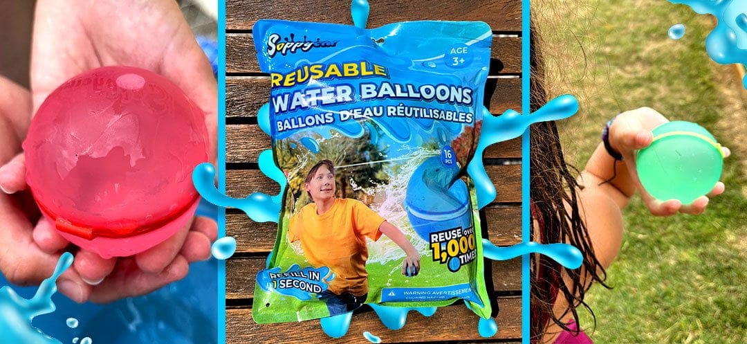 Bombes à eau réutilisables Soppycid