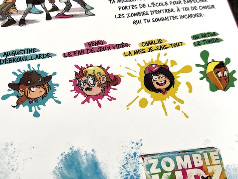 Livre Zombie kidz sauve ton école Rageot