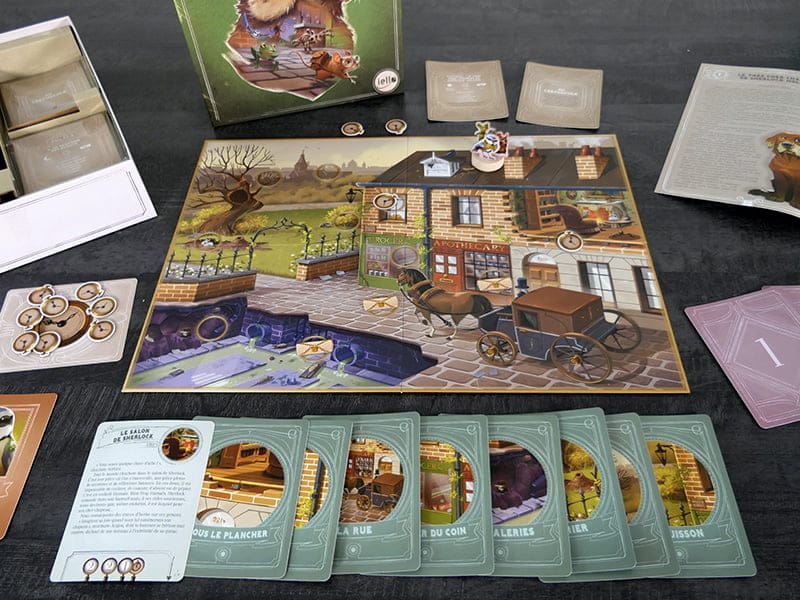 Jeu de société familial Les animaux de Baker Street avis