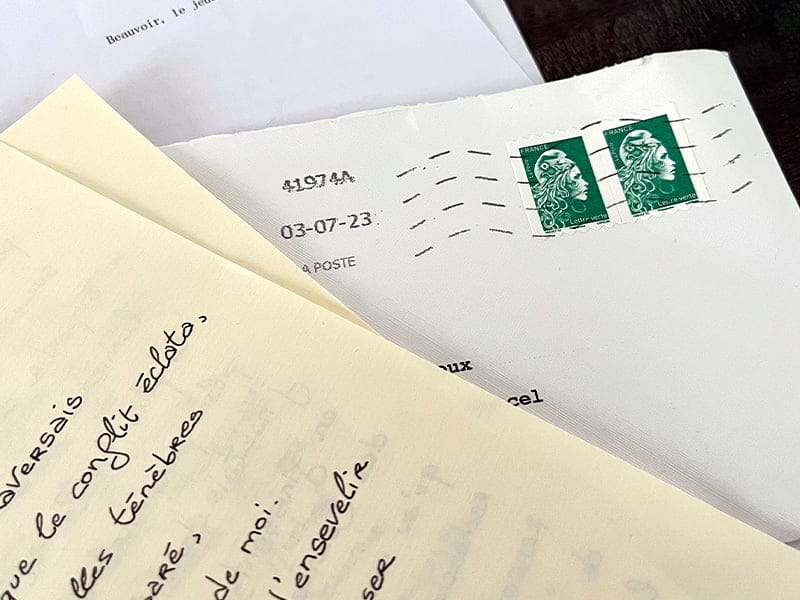 Jeu énigme par courrier Les Lettres Blanches