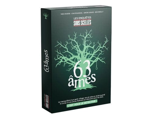 Acheter Sous Scellés 63 Âmes Jeu d'enquête