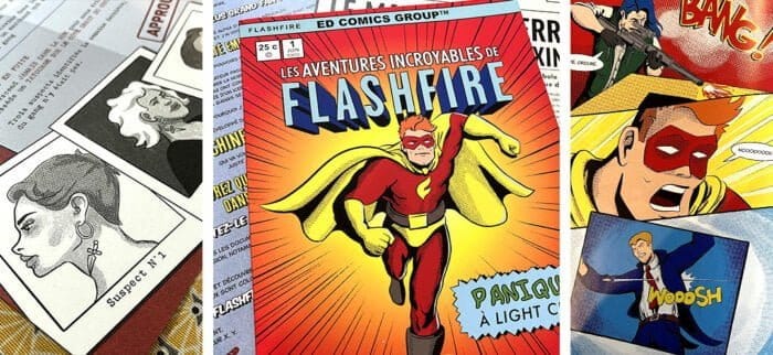 Flashfire panique à Light City escape game maison