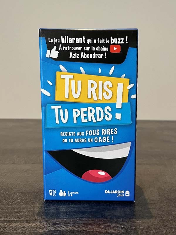 Dujardin - Tu Ris Tu Perds - Jeu De Société - Blagues Pourries Et Fous  Rires