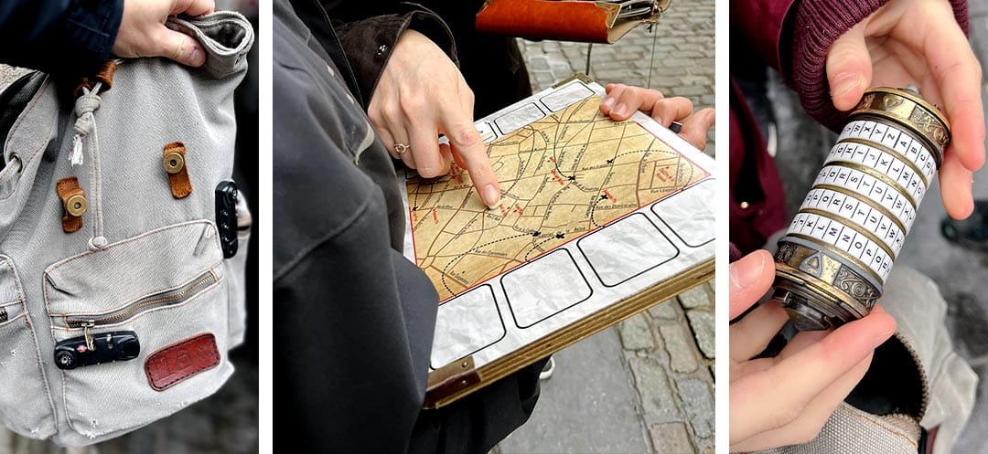 Mystery bag jeu de piste Bruxelles