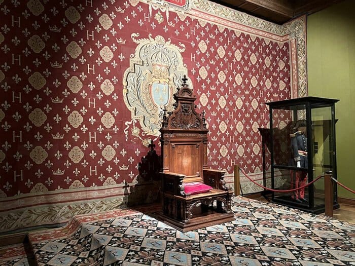 Château de Chambord intérieur