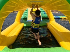 Jeux gonflables sur l'eau Barcarès