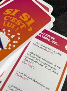 Jeu d'ambiance entre amis James Dîne