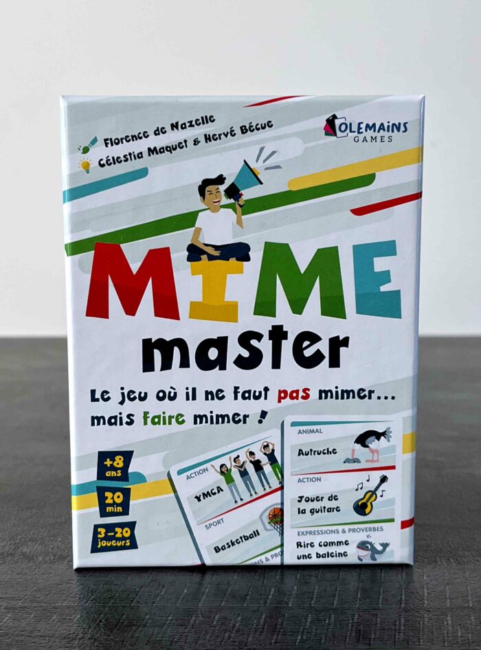 Jeu d'ambiance Mime Master