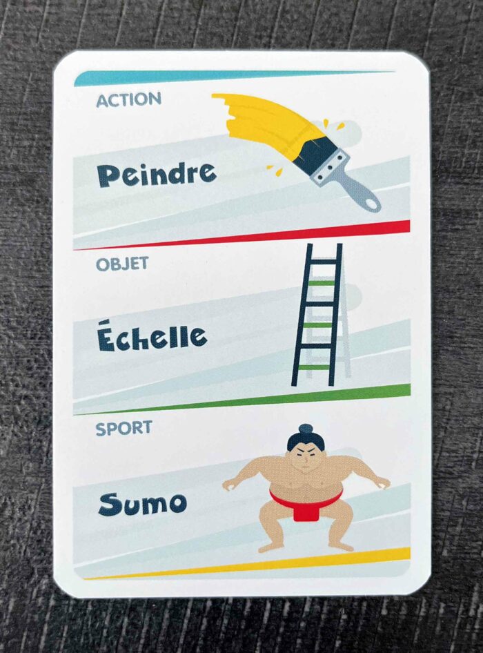Jeu de mime en famille Mime Master