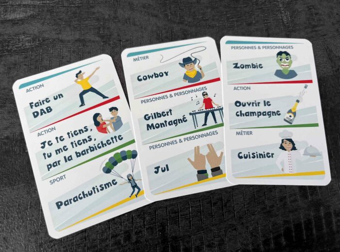 Jeu de mime enfant Mime Master