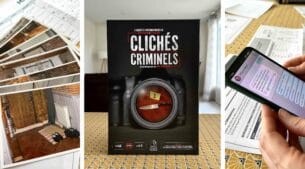 Avis jeu d'enquête Clichés Criminels Blue Cocker