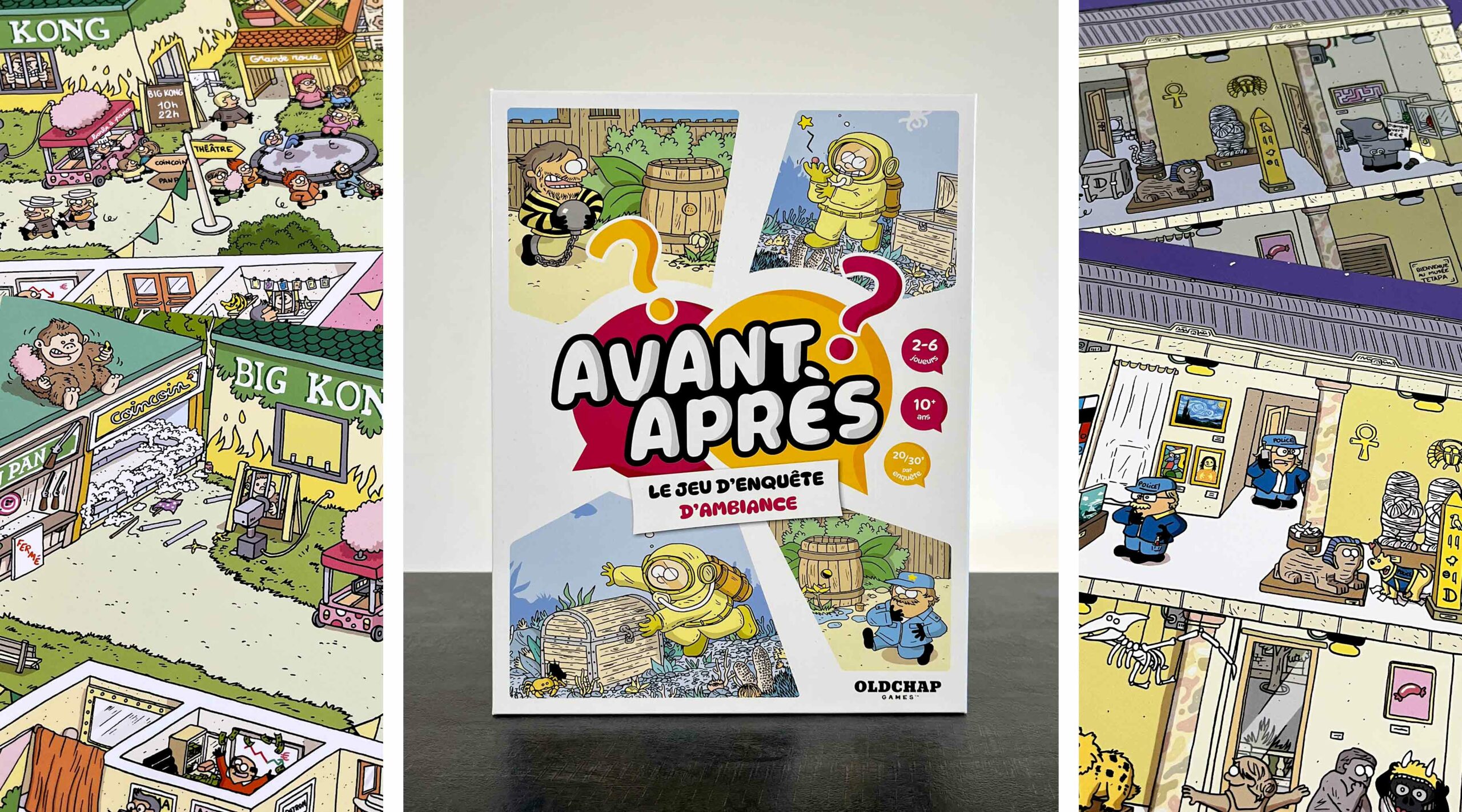 Avant Après jeu de société avis