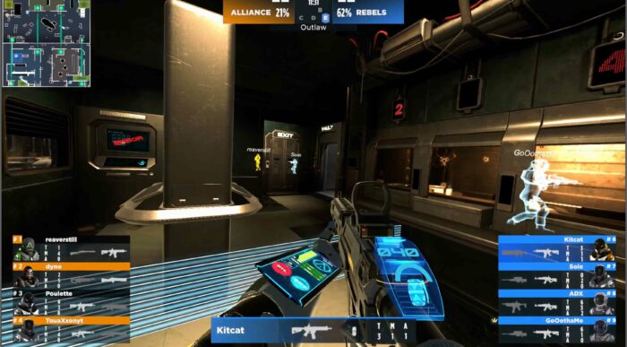Eva map Outlaw test