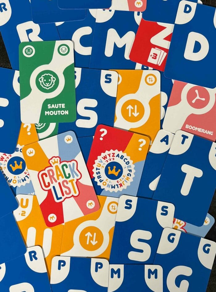Jeu de société Crack List la récré