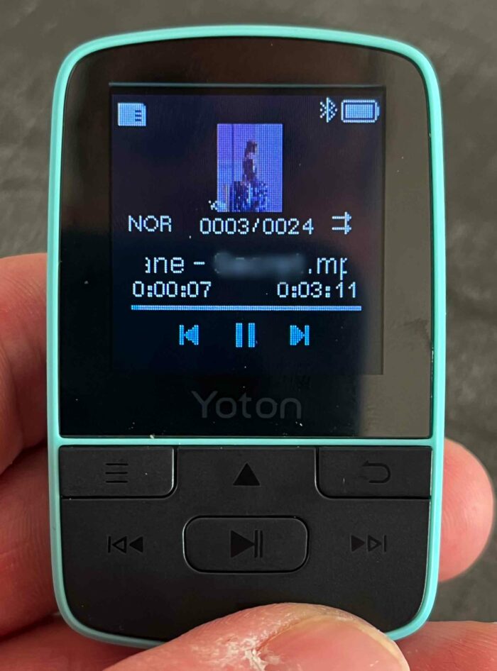 Lecteur mp3 bluetooth Yoton