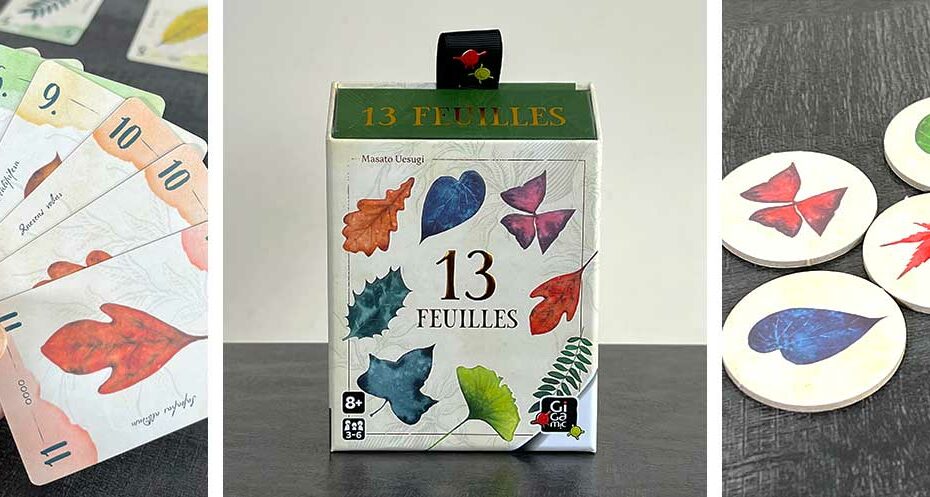 13 feuilles jeu avis